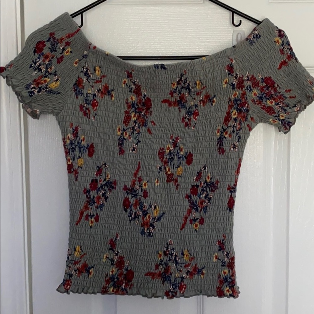 Floral Smocked Top